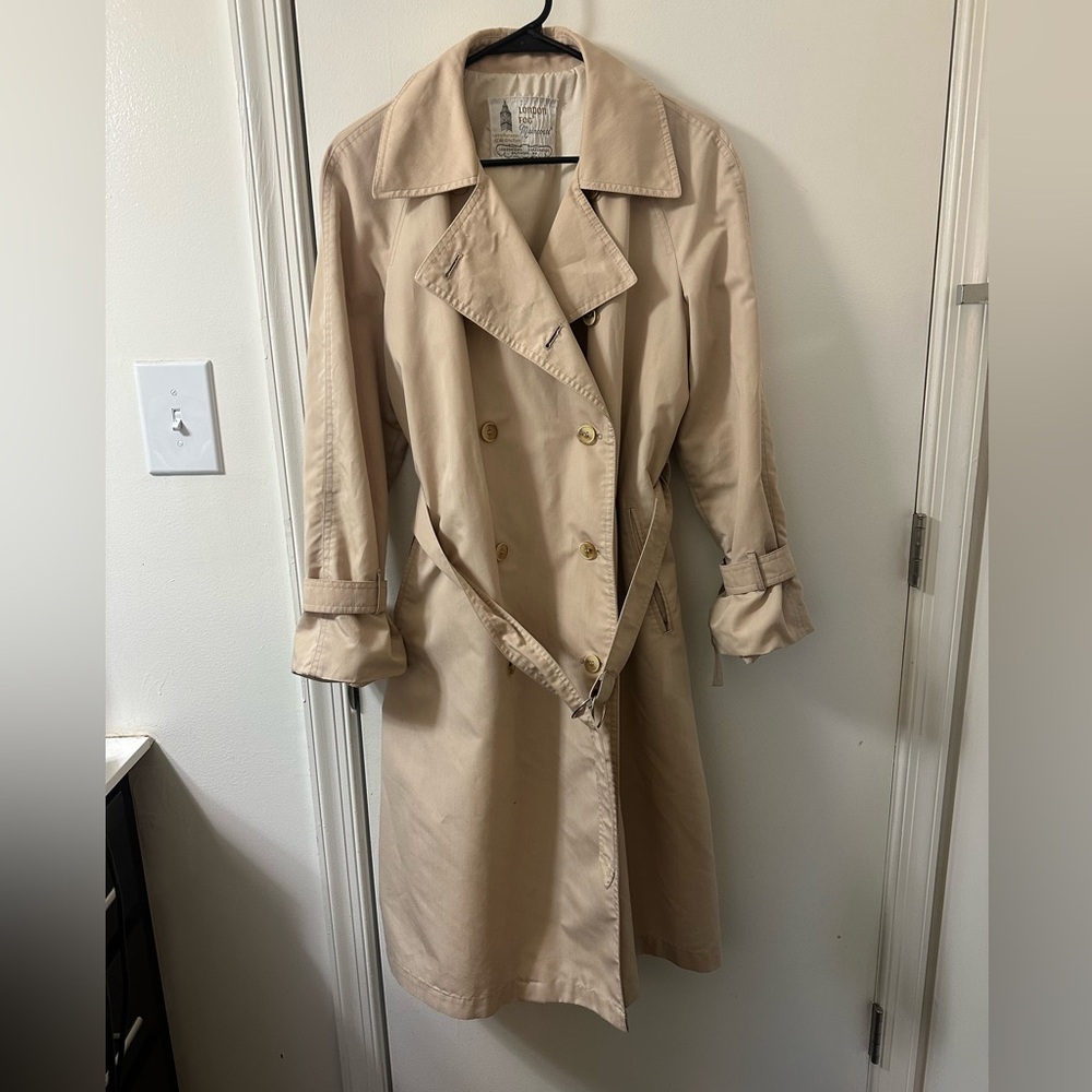 Classic Tan Trench Coat